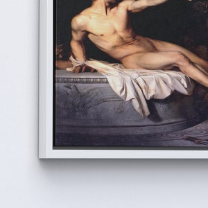 Alexaandre Cabanel, Poster famoso, Riproduzione artistica da parete, Poster Canabel, Decorazione murale di un uomo nudo, Arte su tela vintage, immagine 6