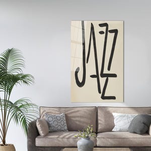 Henri Matisse Jazz Glass Wall Art: Music Room Decor
