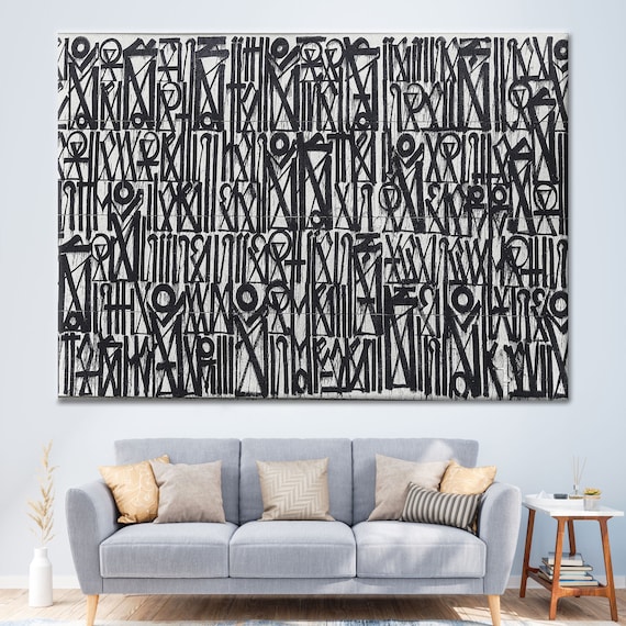 Retna Black and White Poster Retna Art Street Graffiti Art Etsy