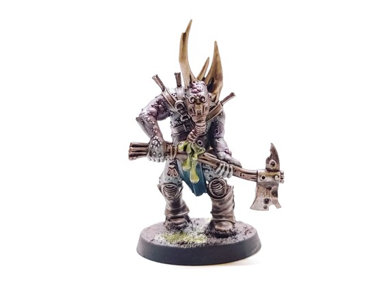 Set of Six Painted Poxwalker Warhammer Miniatures (professionally
