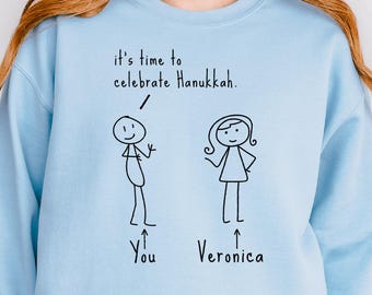 Adam Sandler Hanukkah Song Sweatshirt - Funny Jewish Gift