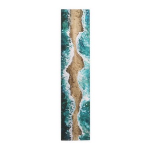 Passover Table Runner Cotton Poly Table Runner Splitting of the Red Sea Table Runner Passover Home Decor Fun Passover Decor image 5