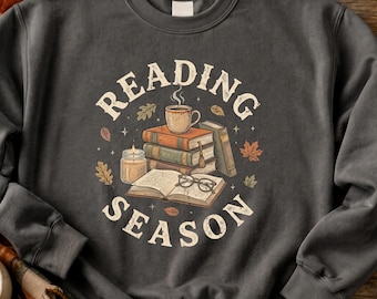 Cute Book Lover PNG | Fall Reading Season PNG, Coffee Mug Candle Leaves Bookworm PNG, Cozy Book Lover Shirt Design, Autumn Book Club Graphic