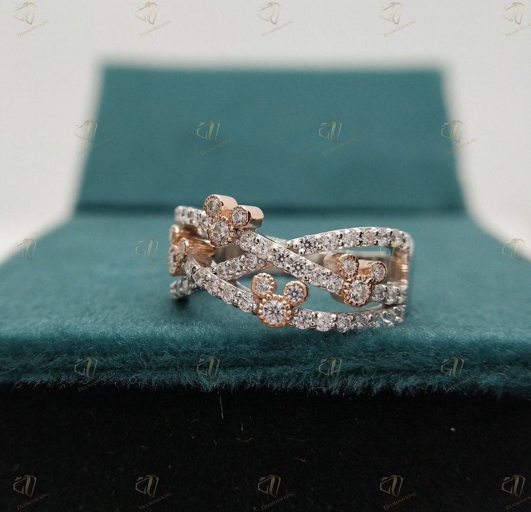 ☆Rebecca Hook☆ミッキー クリスクロスリング マルチカラー Mickey Mouse Crisscross Ring by Rebecca Hook - Multicolored