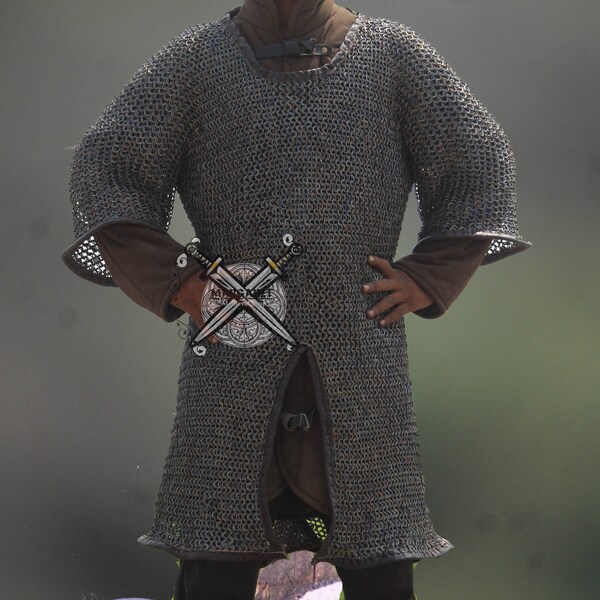 Titanium Chainmail Armor Etsy