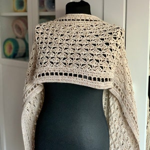 Elegant Merino Shawl