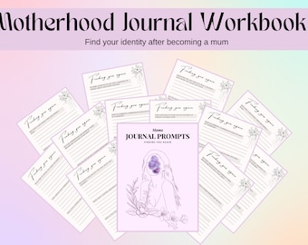 Mother Identity Shadow Work, Mum Journal, Printable Journal Pages, Journal Prompts, Printable Workbook Mental Health
