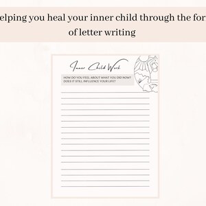 Journal Prompts for Subconscious Healing Inner Child Work Digital ...