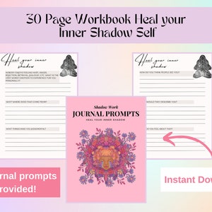 Shadow Work Journal | Anxiety Journal | Therapy Journal | Inner Child Healing | Spiritual Journal for iPad | Healing Journal | Mental Health