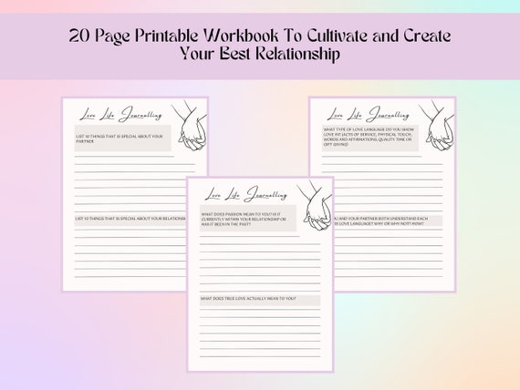 Relationship Journal Prompts to Create Healthy Relationships