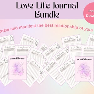 120 Relationship Journal Prompts, Couple Counseling, Love Journal