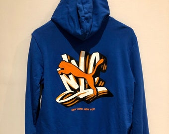 Retro USA New York PUMA Hoodie NYC - Etsy