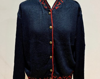 Vintage St Michael M&S 90s Cardigan UK 12 Medium