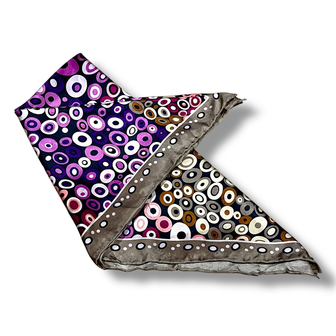 SS26 CODELLO SCARF | PATTERN-MIX STRIPE SILK PONGÉ