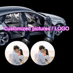 Custom Photos Car Accessories Personalized Memorial Album Car Door Light