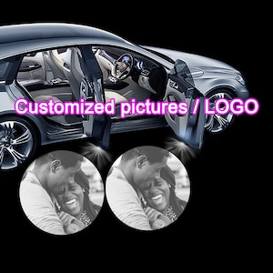 Car Door Light | Custom Photos | Car Accessories | Anniversary | Puddle Light
