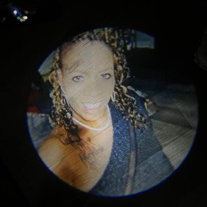 2x Purple Flaming Horse Car Door Welcome Ghost Shadow Spotlight Laser Projector