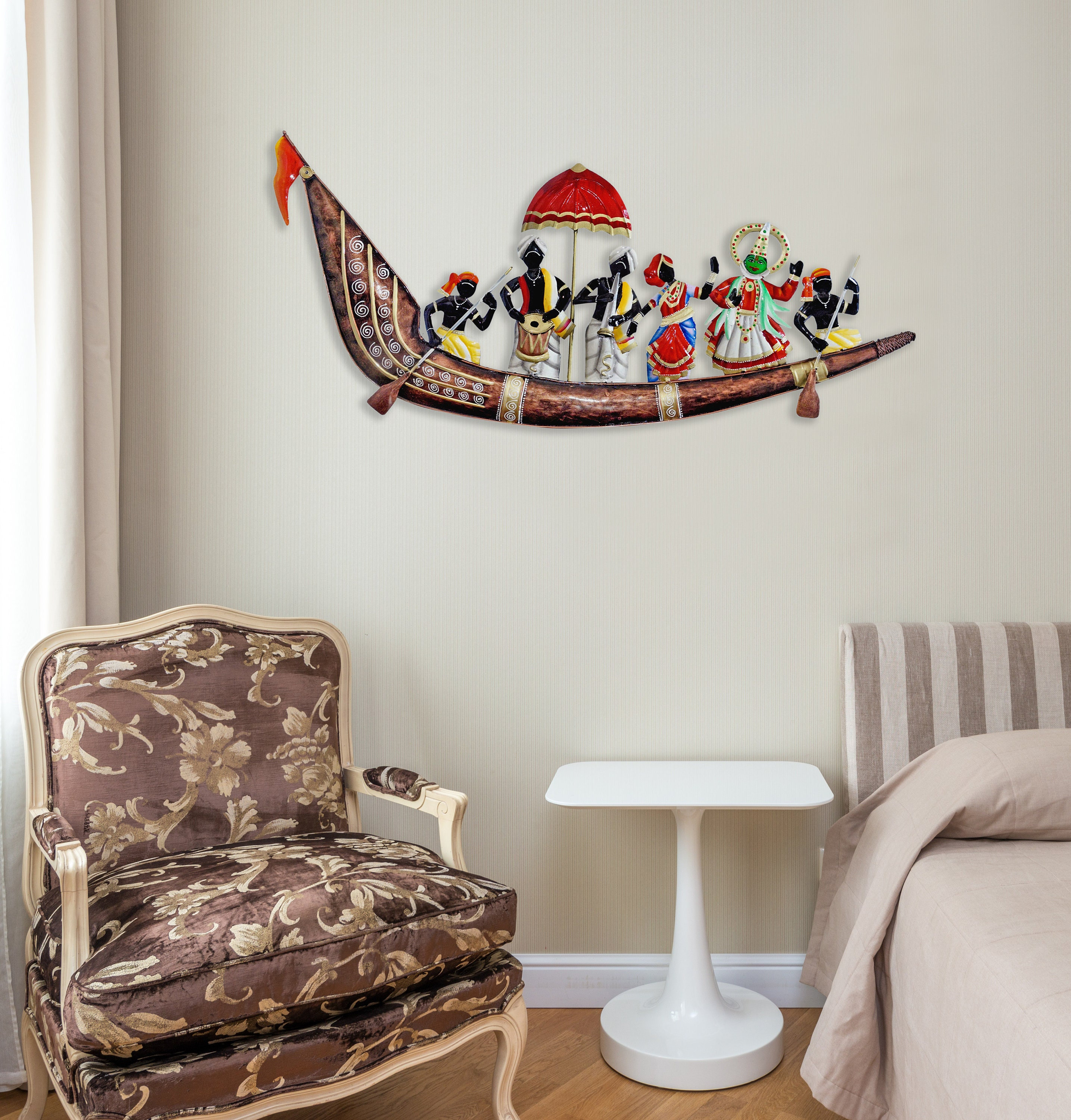 Trumphet Metal Wall Art Indian Metal Wall Art Home Decor Etsy