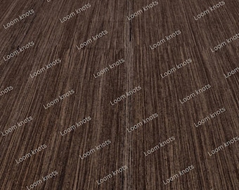Handwoven Brown Wool Kilim Rug: Solid Boho Decor, Customizable Size