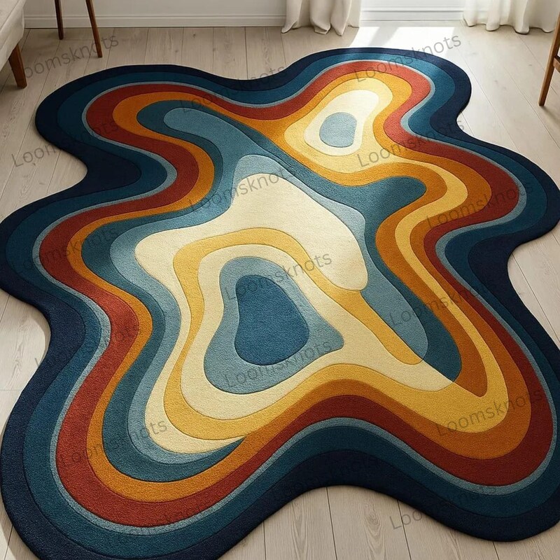 Blob Rug - Etsy