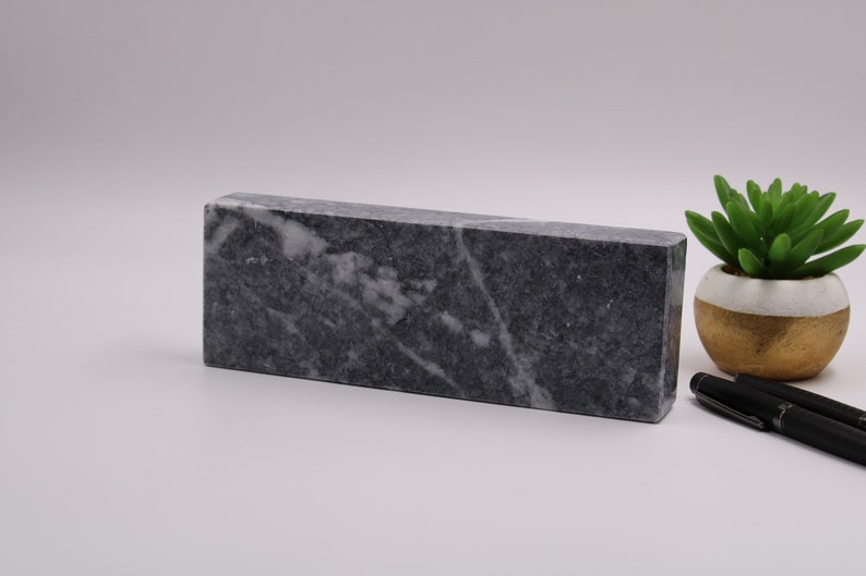 Personalized Marble Name Plate for Desk , Engraved, Desk Name Plate