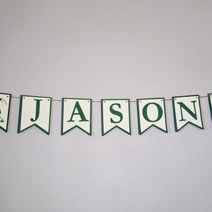 Personalized Bison Banner: Buffalo, Western, Cactus, Mountain, Banner, Baby Shower, Birthday, Graduation
