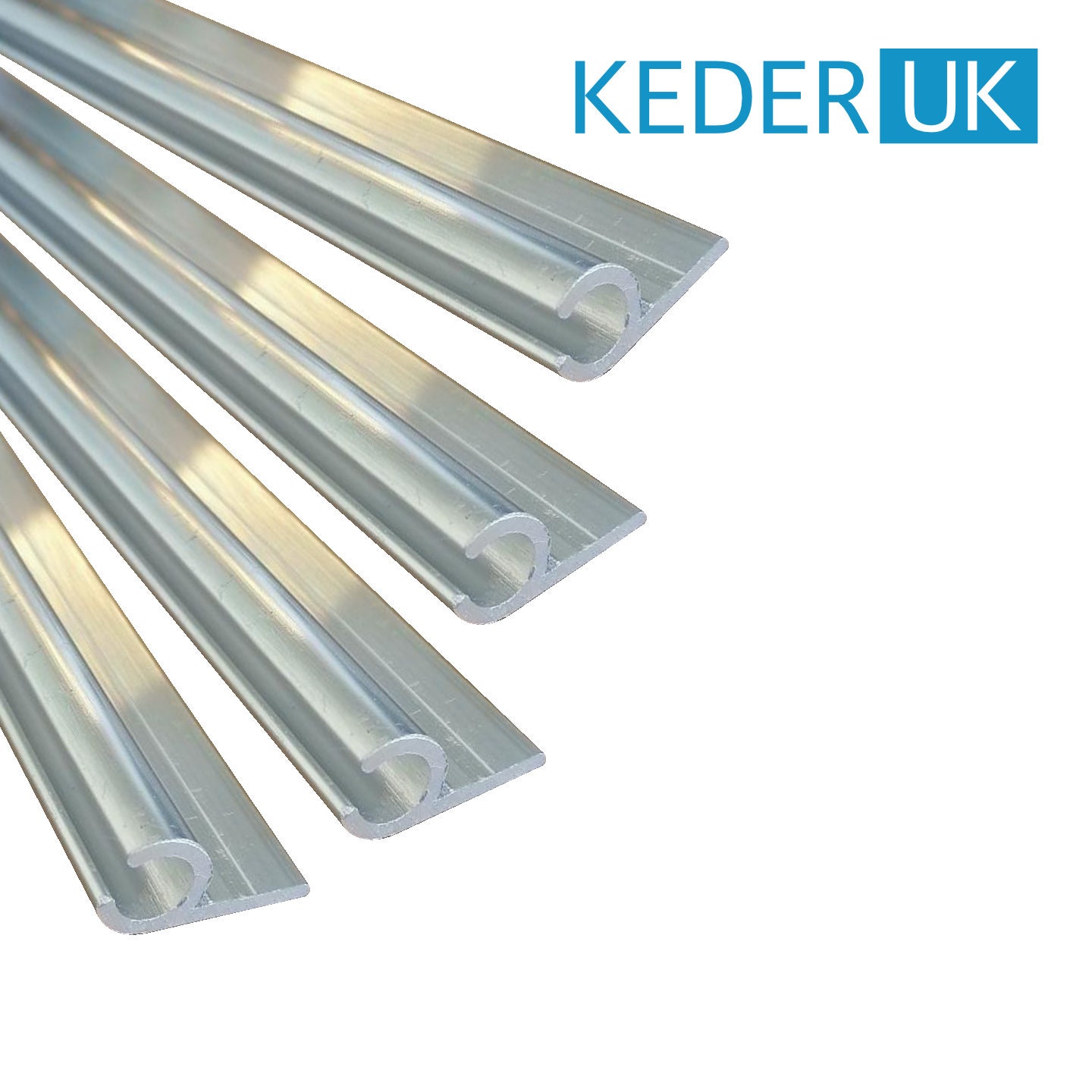1.2m Aluminium Awning Rail C-Channel Strip For Campervan, Motorhome & Caravan By Smart Outdoors