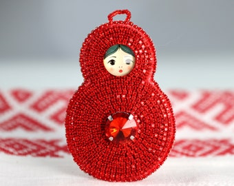 Matryoshka Matryoshka Christmas Ornament - Rada