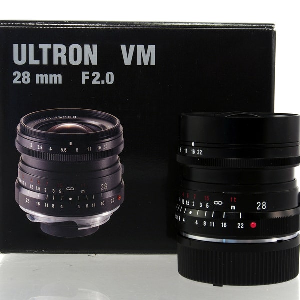 Voigtländer Ultron VM 28 mm F2.0 pour Leica M *NEAR MINT*