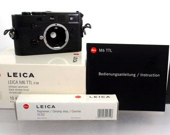 Leica M6 TTL 0.58 #10 475 Camera Body