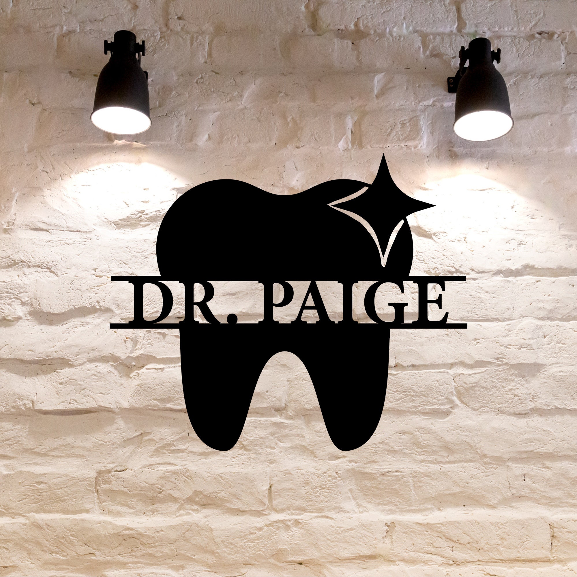 Dentist Office Wall Decordentist Office Signdentist Name Etsy