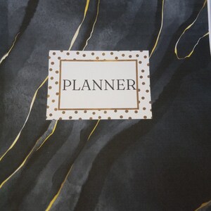 A digital planner (pdf file downloadable)