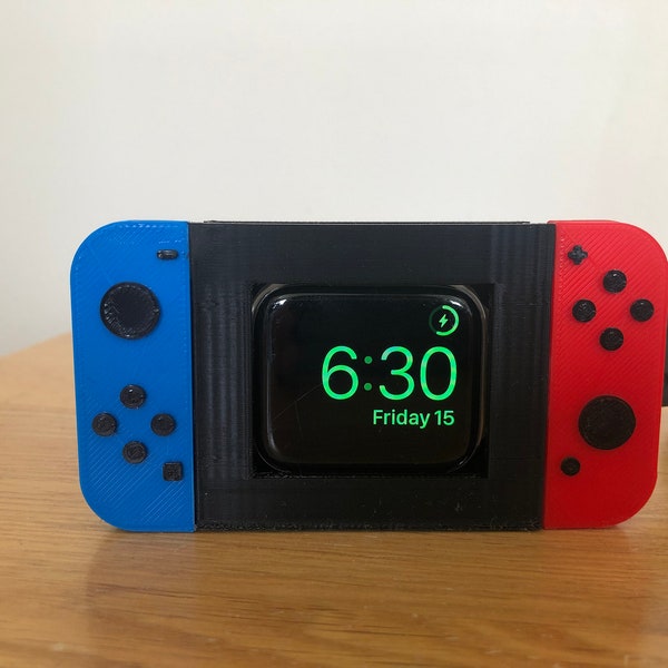 NEW Nintendo Switch Apple Watch charging dock | 3D Printed | Hand Finished