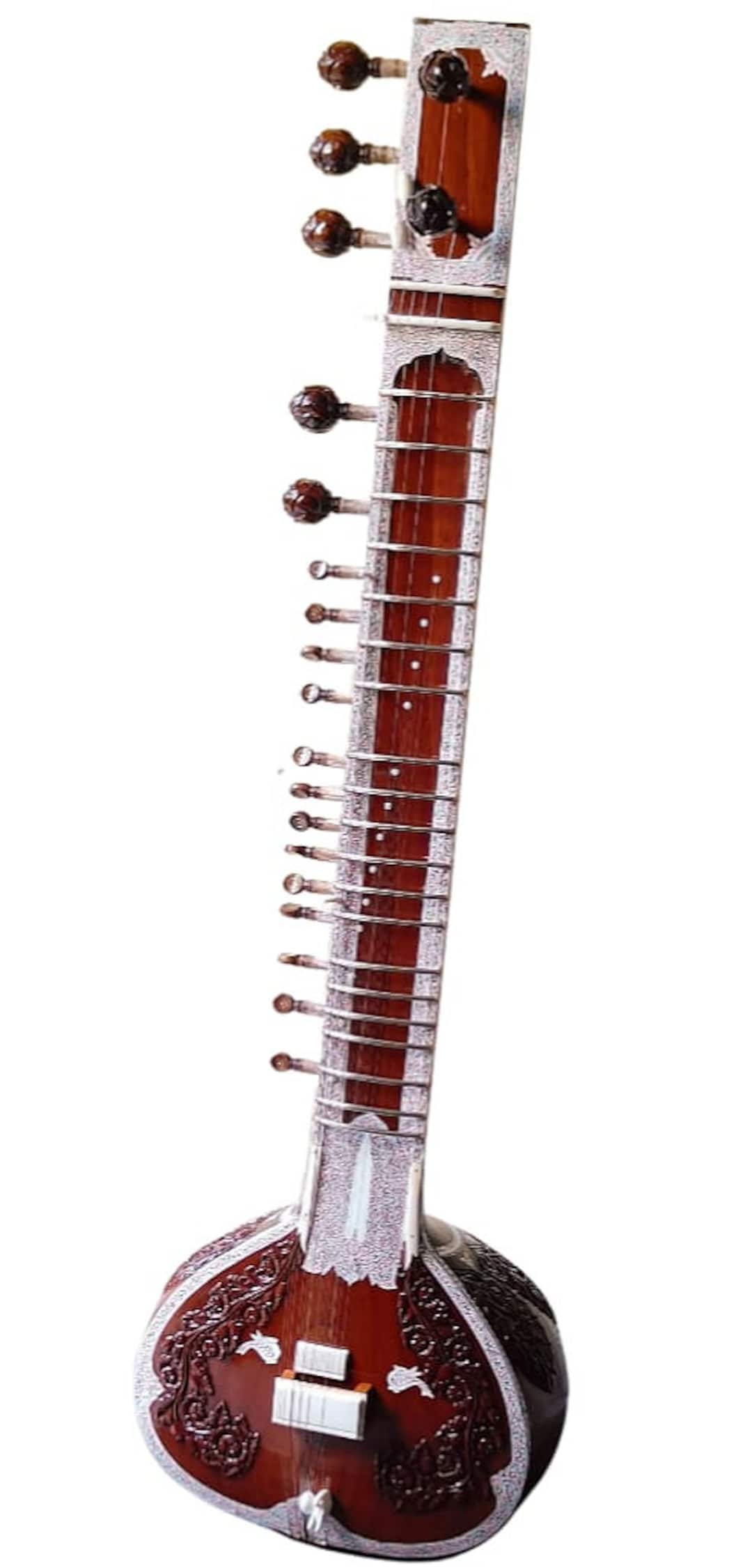 Buy Sitar Indian Ravi Shankar Sitar 7 Main String 13 Vibration