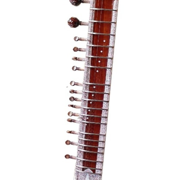 Sitar Indian Ravi Shankar Sitar 7 Main String 13 Vibration Musical Instruments Standard Sound Gift For Professional Player and Beginners