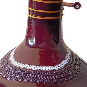 Sitar Indian Styled Vilayat Khan Model Brown Sitar 6 Main String 12 Vibration Musical Instruments Gift For Professional Player and Beginners image 2
