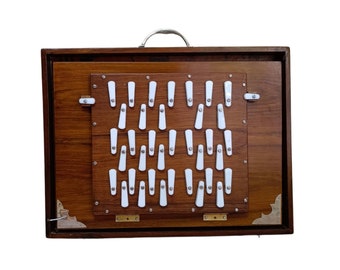 ShreeOm Handicraft 3 octave 36 kees  Handmade tak wood Shruti Box Professional Quality with Bag 440 Hz tune