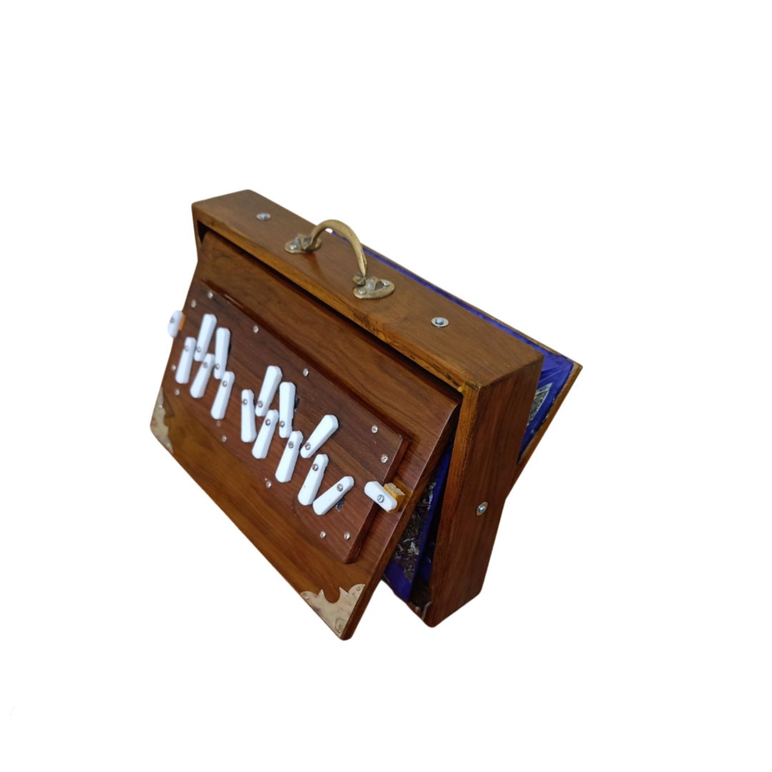 Shruti Box With Padale Indian Brown Teak Plywood Classic Etsy