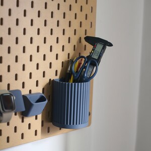 IKEA Pegboard Accessories Brush Pot | Three colors available | Greater Capacity