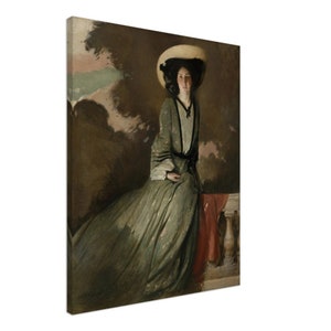 Portrait of Mrs. John White Alexander (circa 1902), John White Alexander, Fine Art Print on Canvas