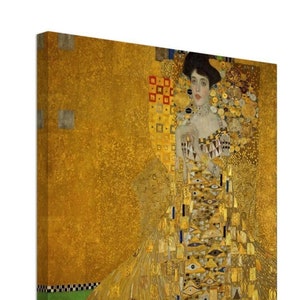 Portrait of Adele Bloch-Bauer I (1907), Gustav Klimt, Fine Art Print on Canvas
