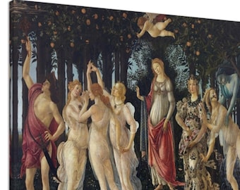 Primavera (Allegory of Spring) (C. 1480), Sandro Botticelli, Fine Art Print on Canvas