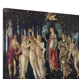 Primavera (Allegory of Spring) (C. 1480), Sandro Botticelli, Fine Art Print on Canvas