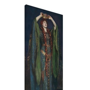 Ellen Terry as Lady Macbeth (1889), John Singer Sargent, Fine Art Print on Canvas