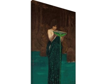 Circe Invidiosa (1892), John William Waterhouse, Fine Art Print on Canvas