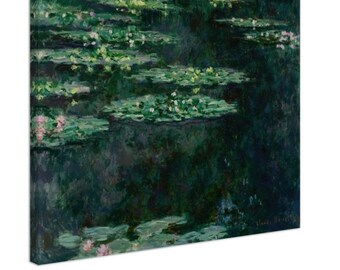 Camille (the Woman in the Green Dress) (1866), Claude Monet, Fine Art Print  on Canvas - Etsy