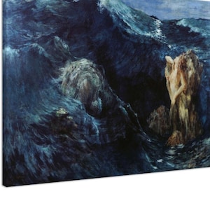 Scylla and Charybdis (1894), Ary Ernest Renan, Fine Art Print on Canvas