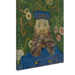 Portrait of Joseph Roulin (1889), Vincent van Gogh, Fine Art Print on Canvas
