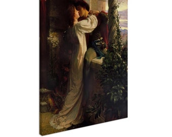 Romeo and Juliet (1884), Frank Dicksee, Fine Art Print on Canvas