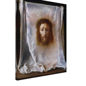 The Veil of Veronica (c. 1618-1622), Domenico Fetti, Fine Art Print on Canvas